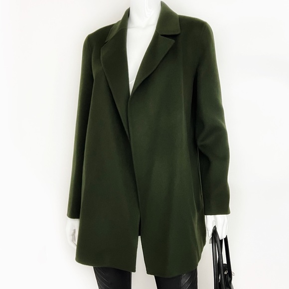 Large Coat | Wool and Cashmere Coat - Picture 4 of 16